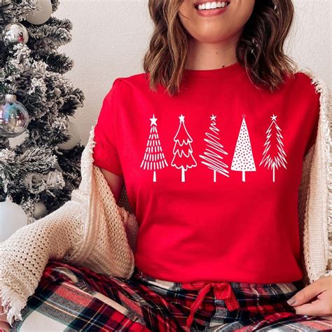 Christmas Tree Shirt Merry Christmas Tree Tee Merry Christmas Tee