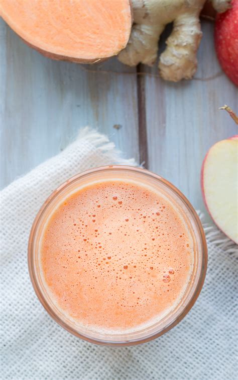 Sweet Potato Apple Ginger Juice Taste Love And Nourish