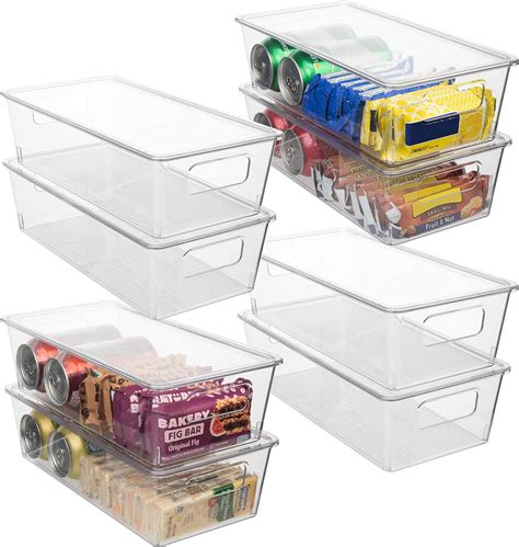 Amazon.com: ClearSpace Pantry Organizers and Storage Bins With Lids ...