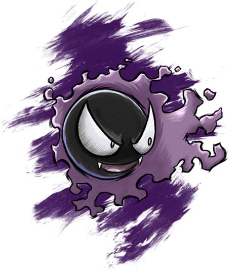 Download Gastly By Raiba Art D4vcv70 Ghastly Pokemon Art Full Size