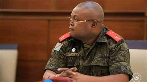 Christian Tshiwewe Nouveau Chef DÉtat Major Général De Larmée