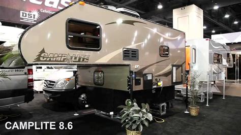 2013 Camplite All Aluminum Truck Campers By Livinlite Youtube