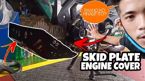 How To Install Skid Plate Paano Ko Kinabit Ang Skid Plate Ng Xrm 125