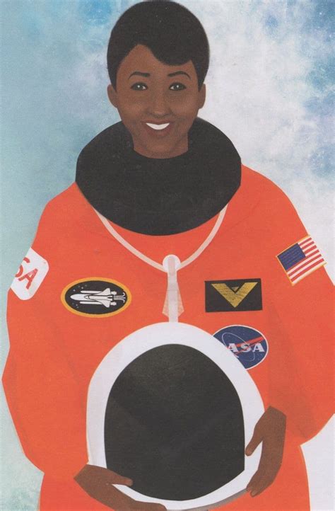 Mae Jemison First Black Lady Space Shuttle Astronaut Travel Postcard