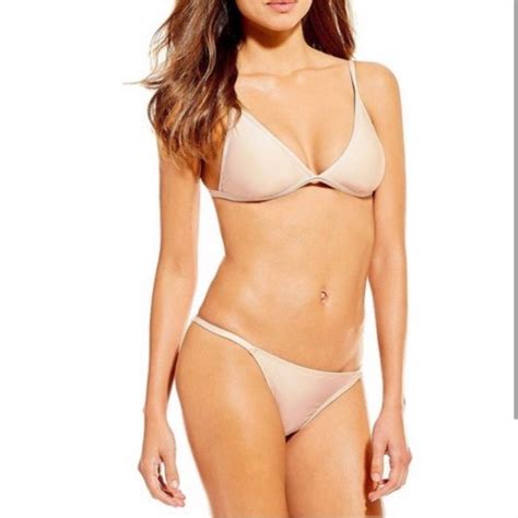 Gianni Bini Swim Nwt Gianni Bini Light Pink String Bikini Nude Poshmark