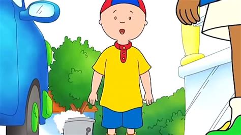 Caillou et le Lavage Auto Caillou Dessins animés pour enfants