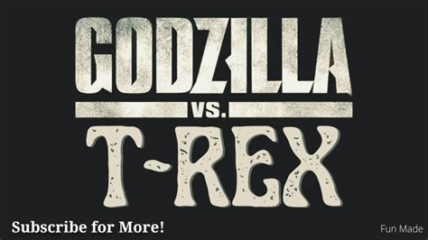 Godzilla vs T-Rex Trailer 2025