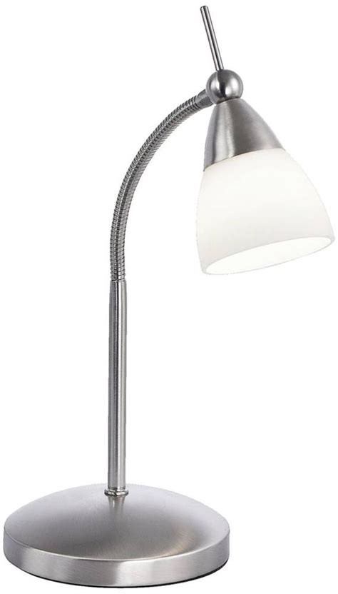 Paul Neuhaus Pino Nachttischlampe Led G W Edelstahl