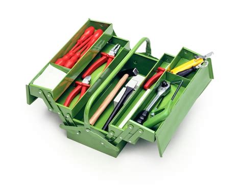 Premium Photo | Toolbox with tools