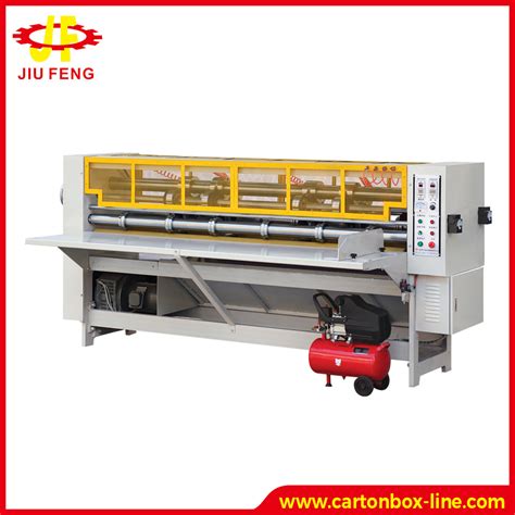 Latest Corrugated Cardboard Box Semi Automatic Thin Blade Slitter