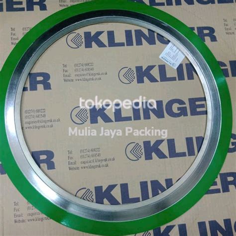 Jual Spiral Wound Gasket Swg Klinger Hoop Ss L X Filler