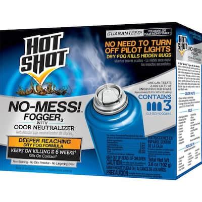 Hot Shot Bed Bug And Flea Killer Aerosol Fogger 3 Count HG 95911 2