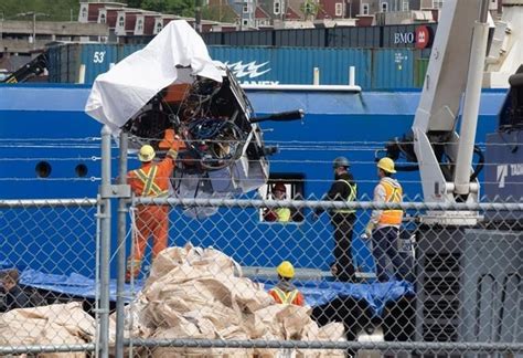 U S Coast Guard Says Presumed Human Remains Found In Titan Wreckage