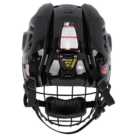 Ccm Tacks 210 Hockey Helmet Combo