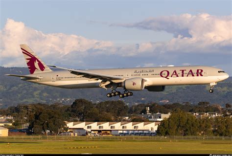 A7 BEX Qatar Airways Boeing 777 3DZER Photo By Timmy Tam ID 1414439