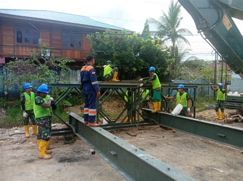 Pasca Banjir Kota Sorong Yonzipur Ppa Kerjasama Dengan Dinas Pupr