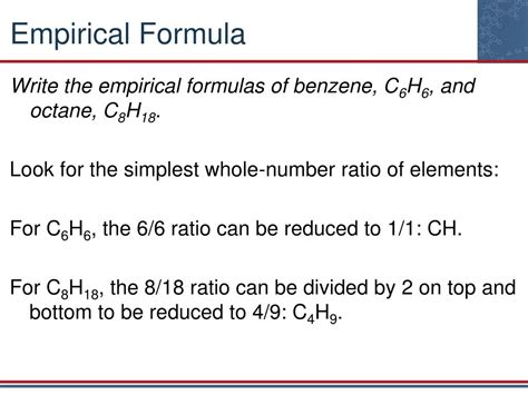 Ppt Chapter Chemical Formula Relationships Powerpoint Presentation