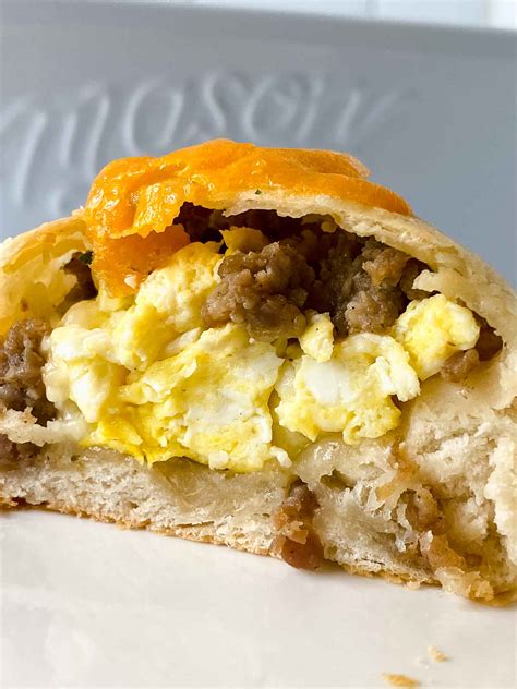 Sausage Egg And Cheese Biscuit Recipe Dandk Organizer