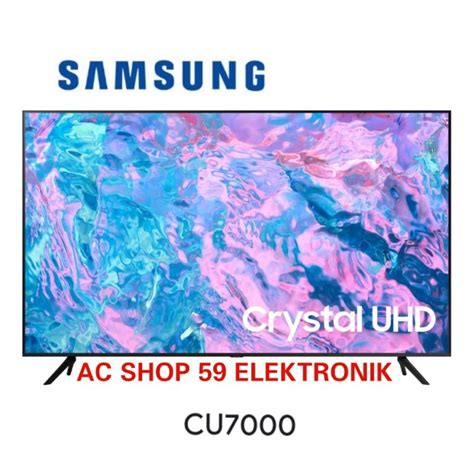 Jual Led Tv Samsung 55cu7000 Crystal 4k Uhd Smart Tv 55 Inch