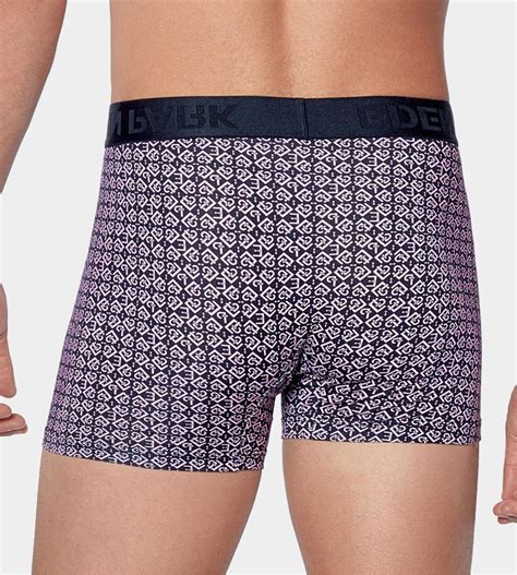 Lot De Boxers Homme Rose Marine Eden Park Lingerie Sipp