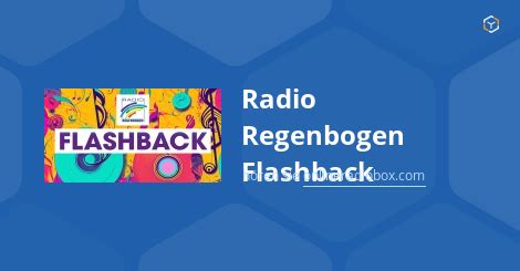 Radio Regenbogen Flashback Live H Ren Webradio Online Radio Box