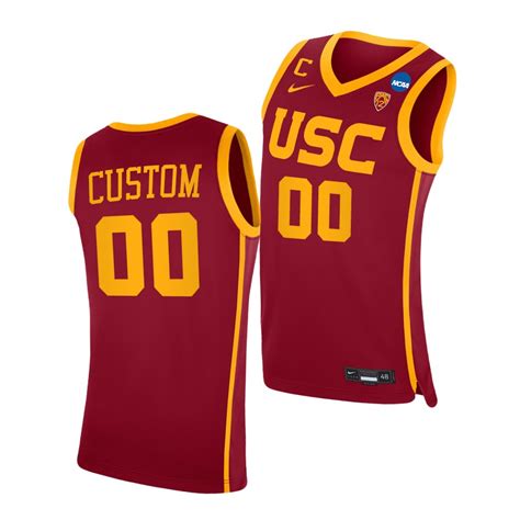 Usc Trojans Custom Cardinal March Madness Sweet Pac Jersey