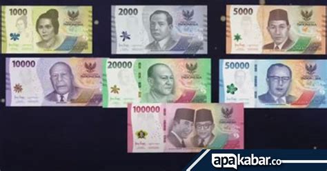 Uang Kertas Baru Pecahan Rp Rp Resmi Dilincurkan Bank Indonesia