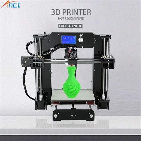 Anet A6 A8 E10 3D Printer Large Printing Size Easy Assemble High