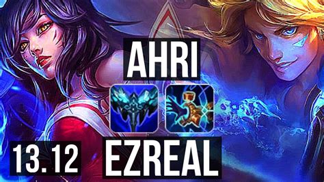 Ahri Vs Ez Mid M Mastery Games Kr Diamond