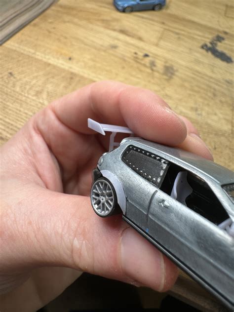 Free STL File RBN PERFORMANCE PARTS FENDER FLARE FOR HOT WHEELS OR MATCHBOX D Printable