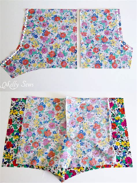 Step 1 Boxer Pajama Shorts With Free Pattern Mellysews Sewing