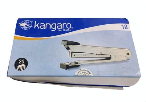 Silver Kangaro 10 Stapler Finish Type Polished Size 172 X 45 Mm At