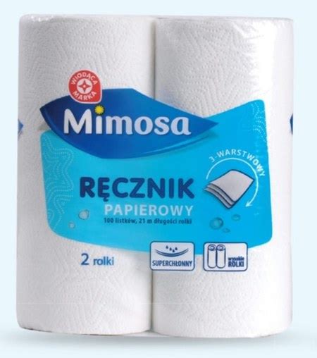 Ręcznik papierowy Mimosa promocja E Leclerc Ding pl