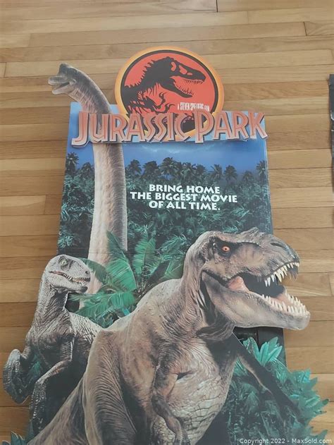 Vintage Jurassic Park Advertisement 4542535722