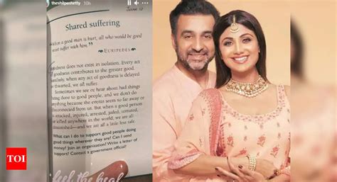 Shilpa Shetty Shares A Cryptic Post About Suffering Amid Raj Kundras