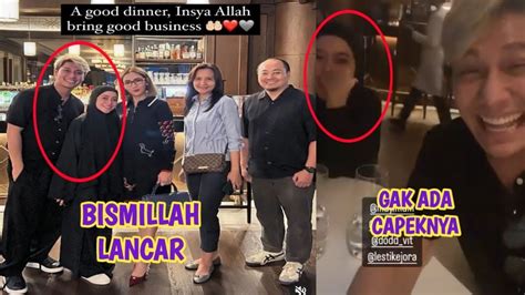 Tembus Juta Rizky Billar Lesti Dinner Bareng Projek Baru Leslar Tuai