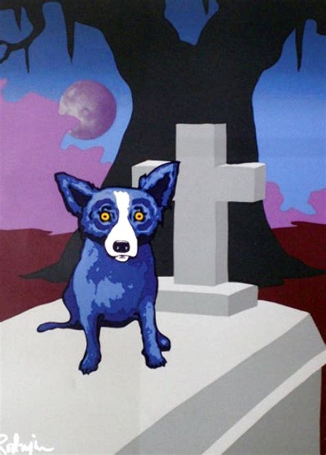 Moon Of The Loup Garou By Blue Dog George Rodrigue For Sale On Art