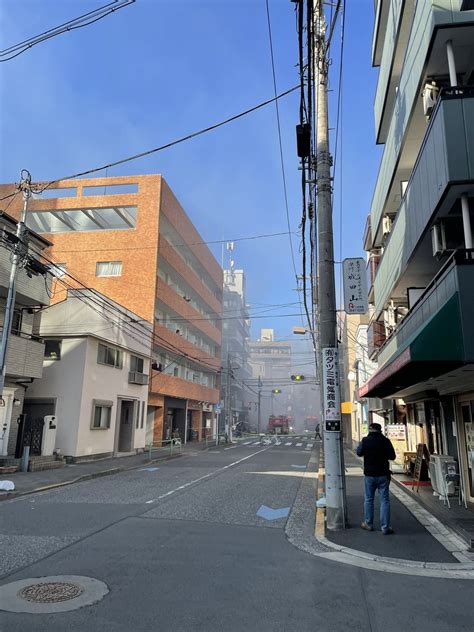 【火事】東京都江東区深川2丁目で火災！「門前仲町の笠置そば2階」現地画像で被害状況まとめ まとめダネ！