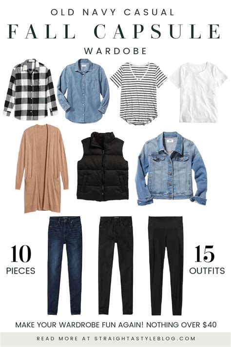 Casual Fall Capsule Wardrobe Straight A Style