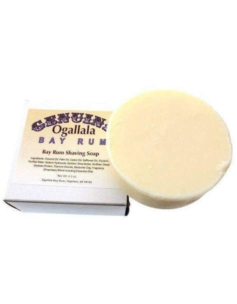 Ogallala Bay Rum Shaving Soap West Coast Shaving