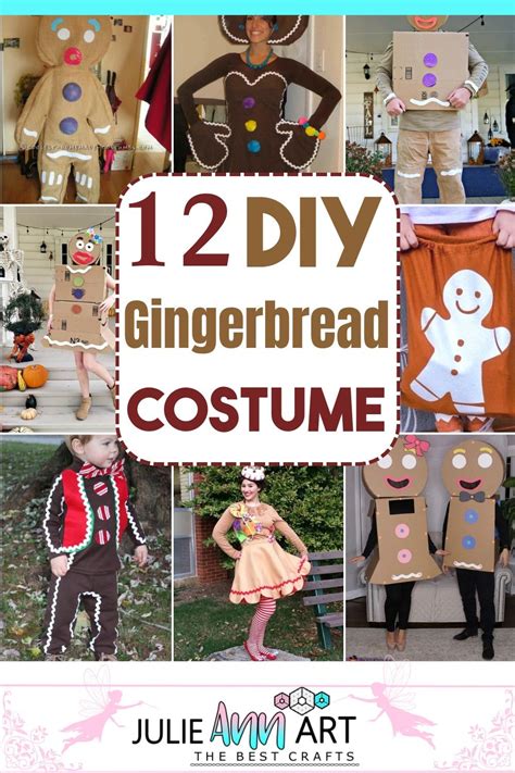 12 Diy Gingerbread Costume Ideas For Sweet Cookie Lovers Gingerbread