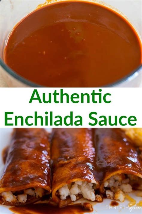 This Authentic Red Enchilada Sauce Is So Delicious And Super Easy To