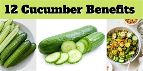 12 Cucumber Benefits You Should Know