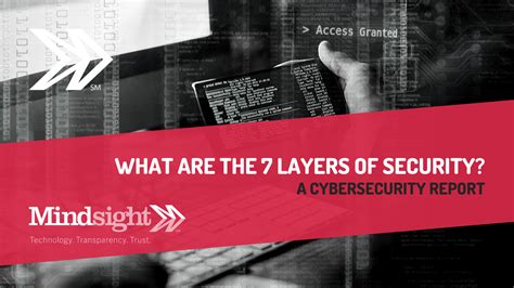 What Are The 7 Layers Of Security A Cybersecurity Report Mindsight