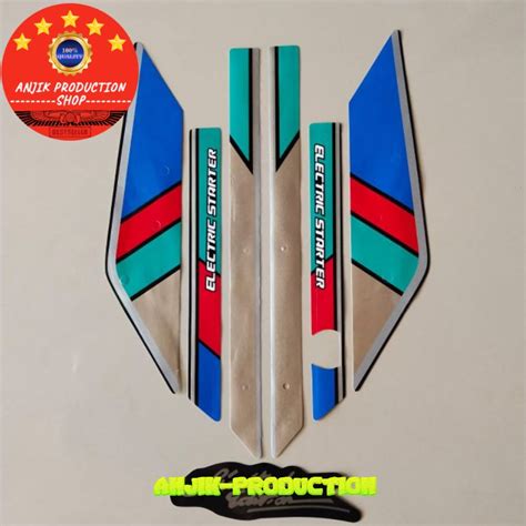 Jual Striping Sticker Honda Astrea Prima Hitam Limited List Body