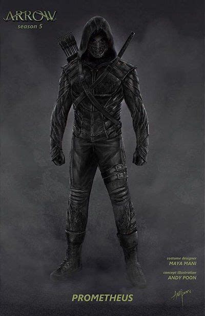 Arrow Season 5 Prometheus Concept Art By Artlover67 Green Arrow