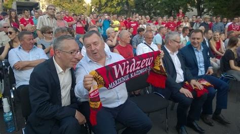 Prezentacja Dru Yny Rts Widzew Kibice Dopisali Zdj Cia Express