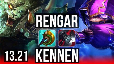 Rengar Vs Kennen Top Comeback Rank Rengar M Mastery