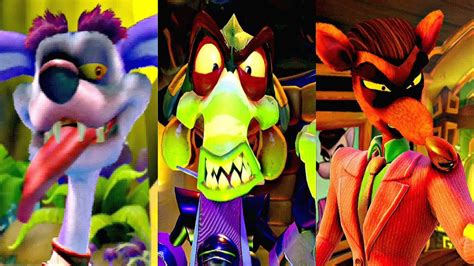 Crash Team Racing Nitro Fueled All Bosses Boss Fights Ending