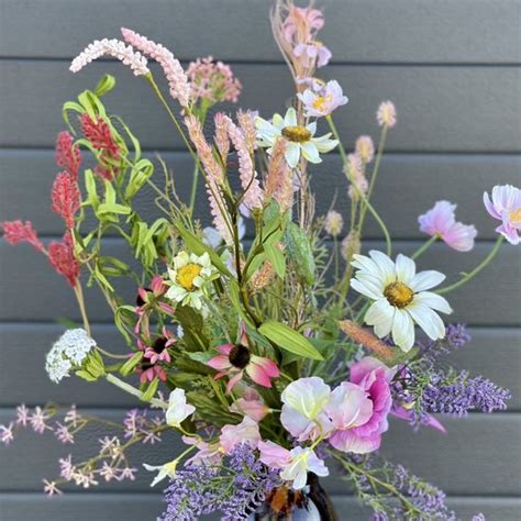 Seta Fiori Plukboeket Zijden Bloemen Kunstboeket Kunstbloemen